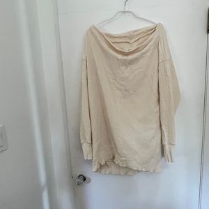 Pilcro by Anthropologie long sleeve sweat shirt